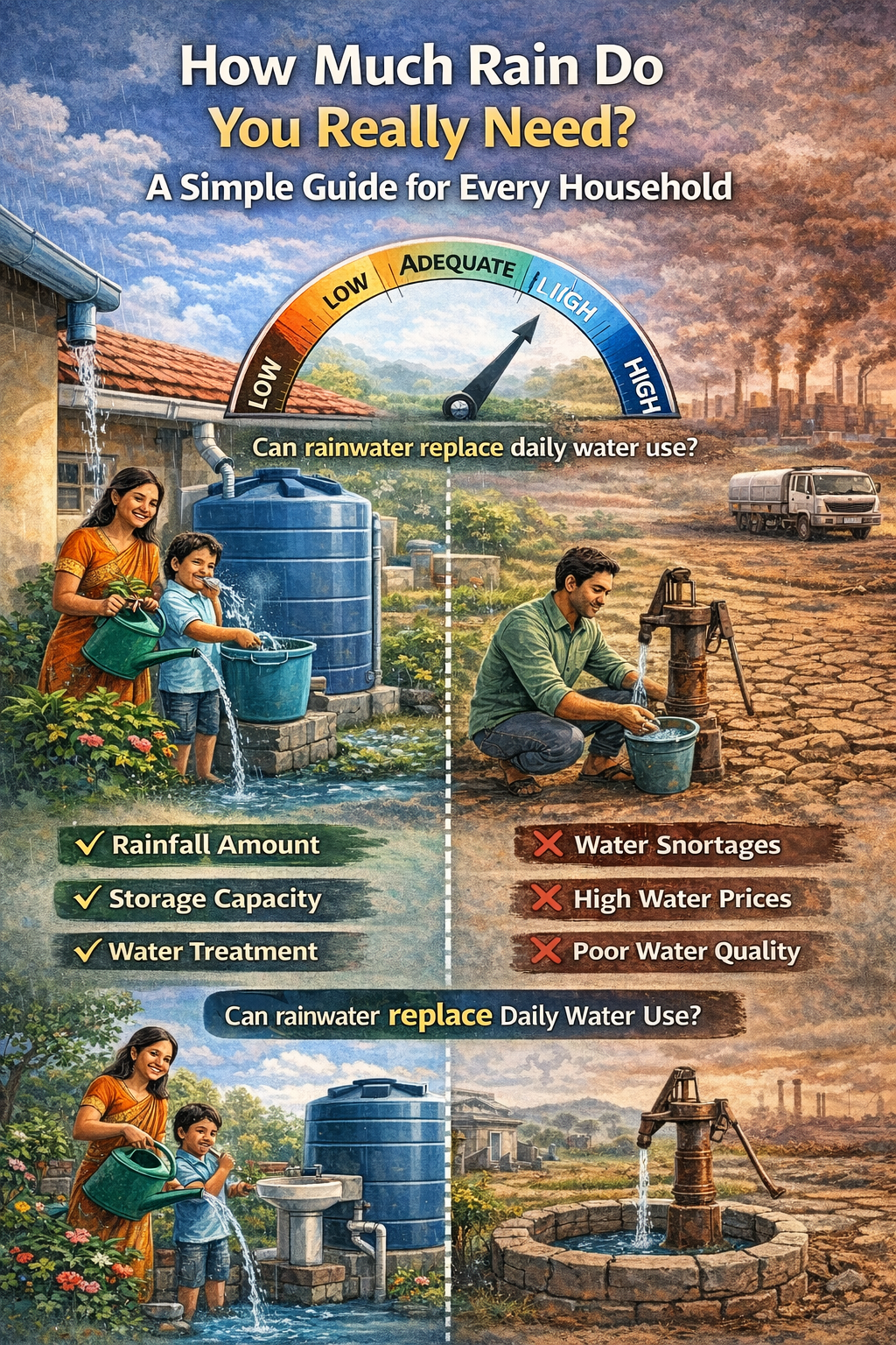 How Much Rain Do You Really Need? A Simple Guide for Every Household