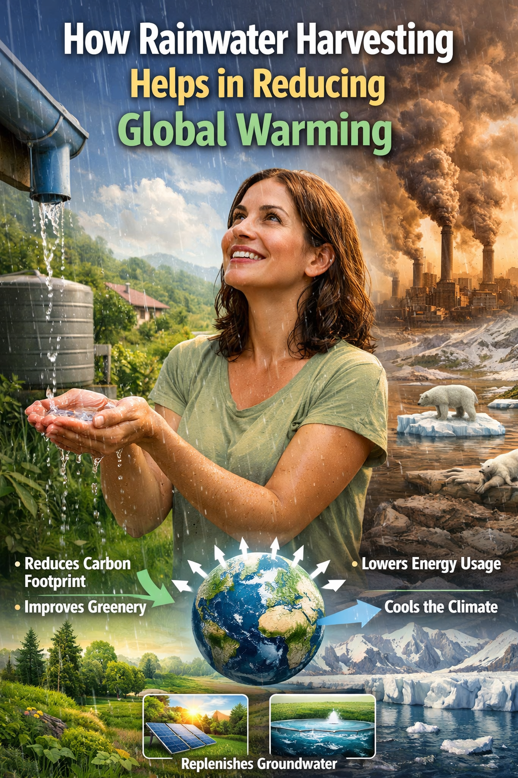 How Rainwater Harvesting Helps in Reducing Global Warming